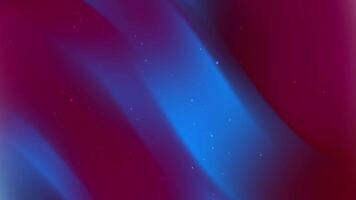 Red and blue gradients blend subtly tiny sparkles float. video