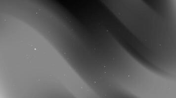 Gray curved lines feature small bright specks. video