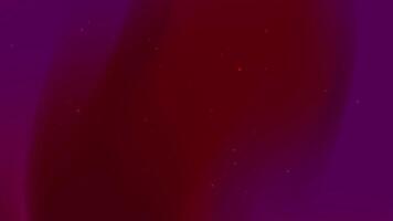Purple and red gradient background features tiny red sparkles. video