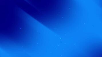 blue gradient background with faint light specks. video