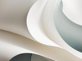 Abstract background with smooth waves flowing and creating a beautiful elegant design. photo