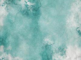 abstract teal textured grunge background. photo