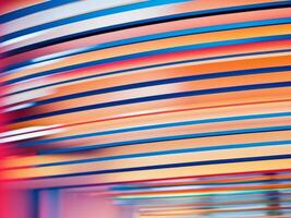 abstract with horizontal lines colorful stripes. photo