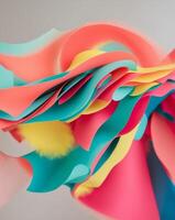 A colorful abstract background with a lot of different colors. photo