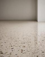 terrazzo floor old texture or polished stone for background. photo