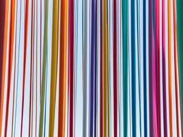 colorful vertical falling lines background. photo