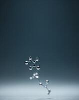 Molecular structure in a sea of possibilities. photo