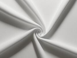 white fabric mockups with shadow effects and space for background use. photo
