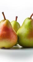 Pears on White Background video