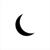 Crescent Moon or Half Moon Stock Illustrations vector