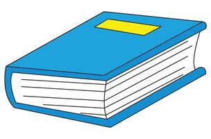 Notebook isolated on white background vector