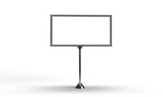 Billboard signboard whte isolated mockup empty blank frame object business advertisement poster seo marketing template street message communication media road subway announcement exhibition public photo