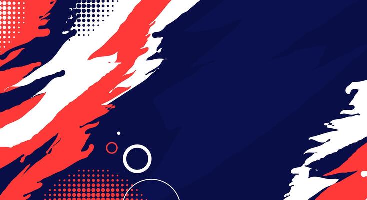 Abstract red sporty background with grunge effect