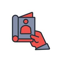 avatars icon. .Editable stroke.linear style sign for use web design,logo.Symbol illustration. vector