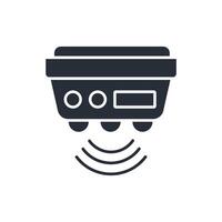motion sensor icon. .Editable stroke.linear style sign for use web design,logo.Symbol illustration. vector