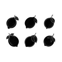Lemon Outline Graphic Design - Fresh, Clean, and Minimalistic vector