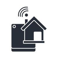 Smart hub icon. .Editable stroke.linear style sign for use web design,logo.Symbol illustration. vector