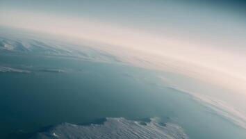 A view of the ocean from space photo