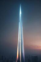 The tallest building in the world is being built photo