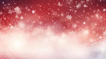 Christmas background with snowflakes photo