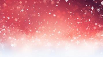 Christmas background with snowflakes and stars photo