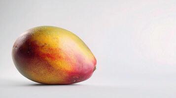 A mango on a white background photo