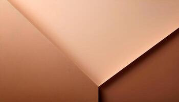 Geometric modern abstract in earthy tones with sharp angles and soft gradients photo