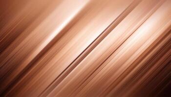 Abstract copper toned background with diagonal lines and gradients photo
