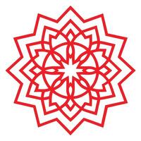 Islamic Mandala Patterns with Aesthetic Appeal vector
