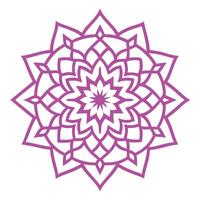 Geometric Mandala Art for Islamic Home Projects vector