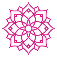 Islamic Mandala Design for Decorative and Creative Use vector