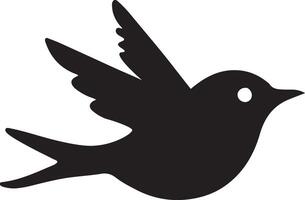 Bird Silhouette art Design vector