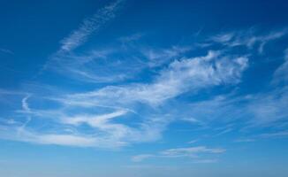 Peaceful and serene sky background photo