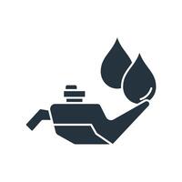 oil icons symbol elements for infographic web vector
