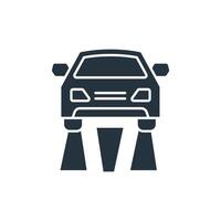 cars icons symbol elements for infographic web vector
