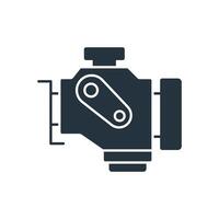 engine warning icons symbol elements for infographic web vector
