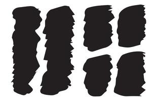 Grunge elements for Social media and network illustration vector