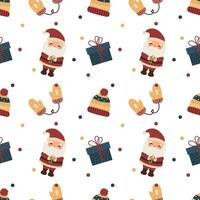 Christmas seamless pattern design for background, wallpaper, textile design, fabric, blanket, blanket for kids, card , notebook, greeting card, wrapping paper pattern and etc. vector