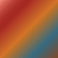 Autumn abstract gradient background with warm orange and red color wave. vector