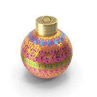 3D High Quality Images of Christmas Decoration Balls in Vibrant Colors, Perfect for Festive Holiday Designs and Adding a Touch of Cheer to Your Seasonal Projects photo