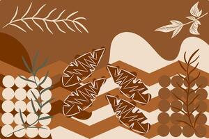 Autumn Abstract art vector
