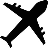 Aero plane, Airplane Means of Transport Icon vector