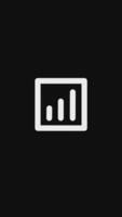 Data Analytics Information and Monitoring Concept Icon Animation , Simple outline icon animation. video