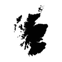 scotland map icon vector