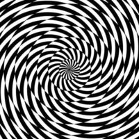 abstrack black and white spiral squares background vector