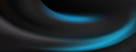 Abstract Dark Blue Swirl Gradient Background Design Image vector