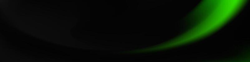 Abstract Green Gradient Background, Dark Black, Smooth, Shiny, vector