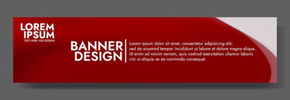 Red Backgrond Template Modern, Elegant, and Clean vector