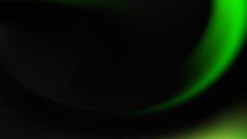 Abstract Green Gradient Background, Dark Black, Smooth, Swirl, vector