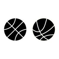 Basketball ball icon. Basketball icon set. Basketball icon for web and mobile app vector